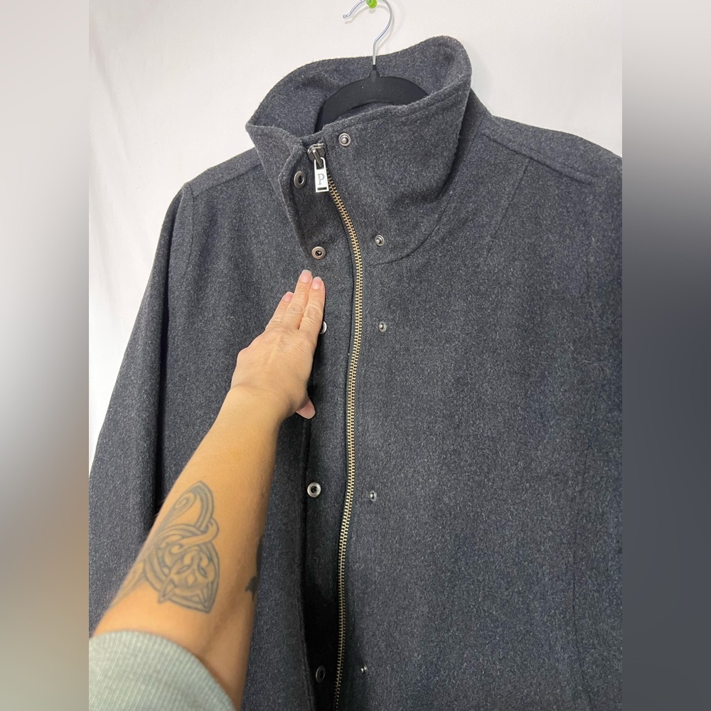 NEW Pendleton Water Resistant Cascade Wool Campbell Jacket Coat Glacier Stripe - Picture 9 of 16